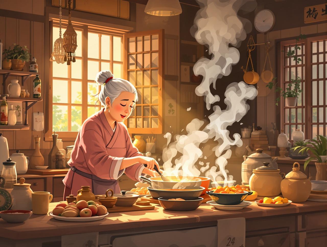 黄爽短剧 - 外婆的厨房 黄爽短剧作品《外婆的厨房》- 亲情伦理题材短剧