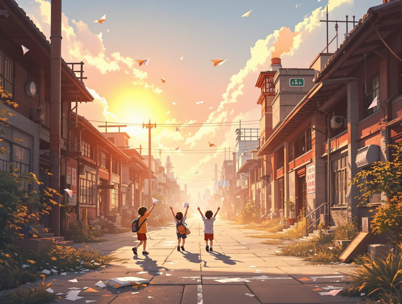 黄爽短剧 - 纸飞机 黄爽短剧作品《纸飞机》- 年代记忆题材短剧